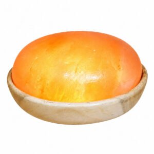 Himalayan Pink Salt Foot Dome Lamp Natural Night Light for Stress Relief
