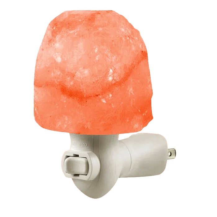 Himalayan Salt Night Light 1–2 Inch Natural Lamp