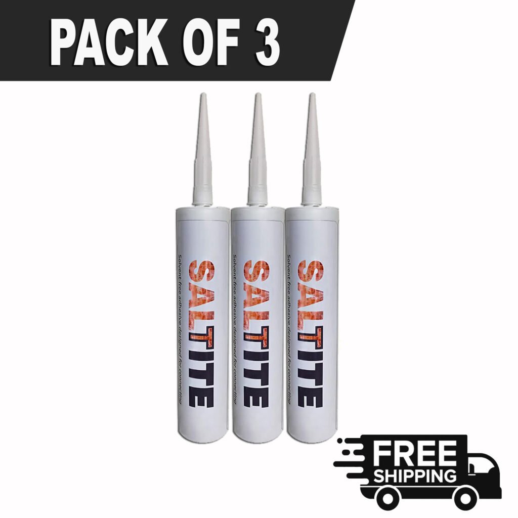 Pack of 3 Salt Adhesive for Himalayan Salt Tiles and Bricks