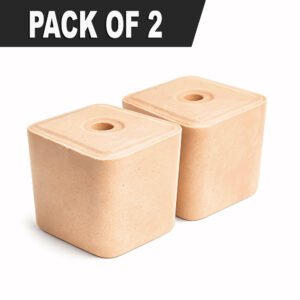 Compressed Himalayan Salt Lick Block for Cattle, Horses & Pack of 2 Livestock | Natural Mineral Salt