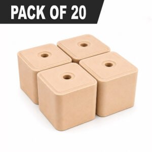 Compressed Himalayan Salt Lick Block for Cattle, Horses & Pack of 20 Livestock | Natural Mineral Salt
