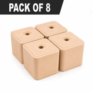 Compressed Himalayan Salt Lick Block for Cattle, Horses & Pack of 8 Livestock | Natural Mineral Salt