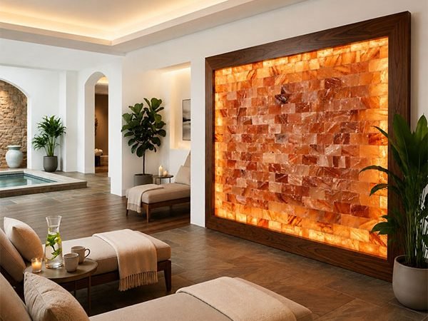 pink salt wall